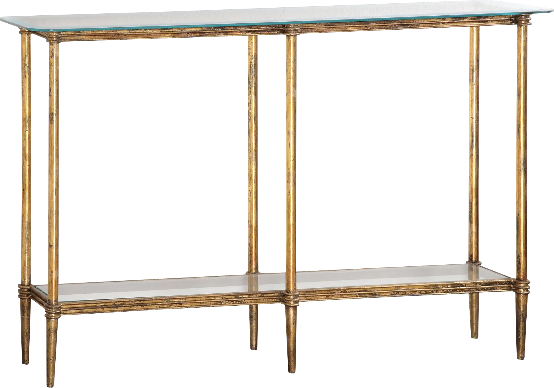 Extine Gold Sofa Table - Thumbnail - Image 1