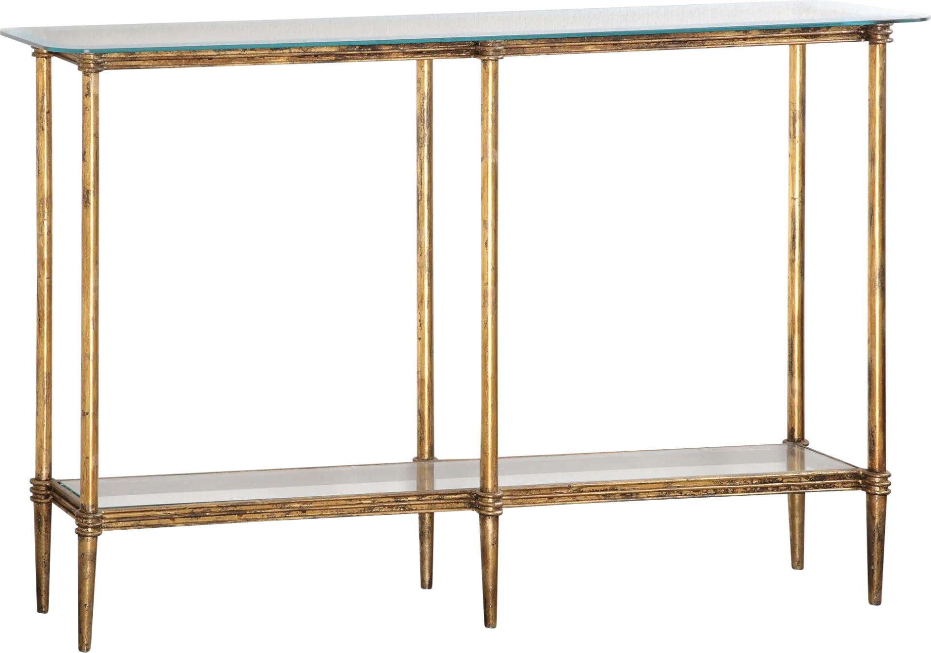 Extine Gold Sofa Table - Image 1