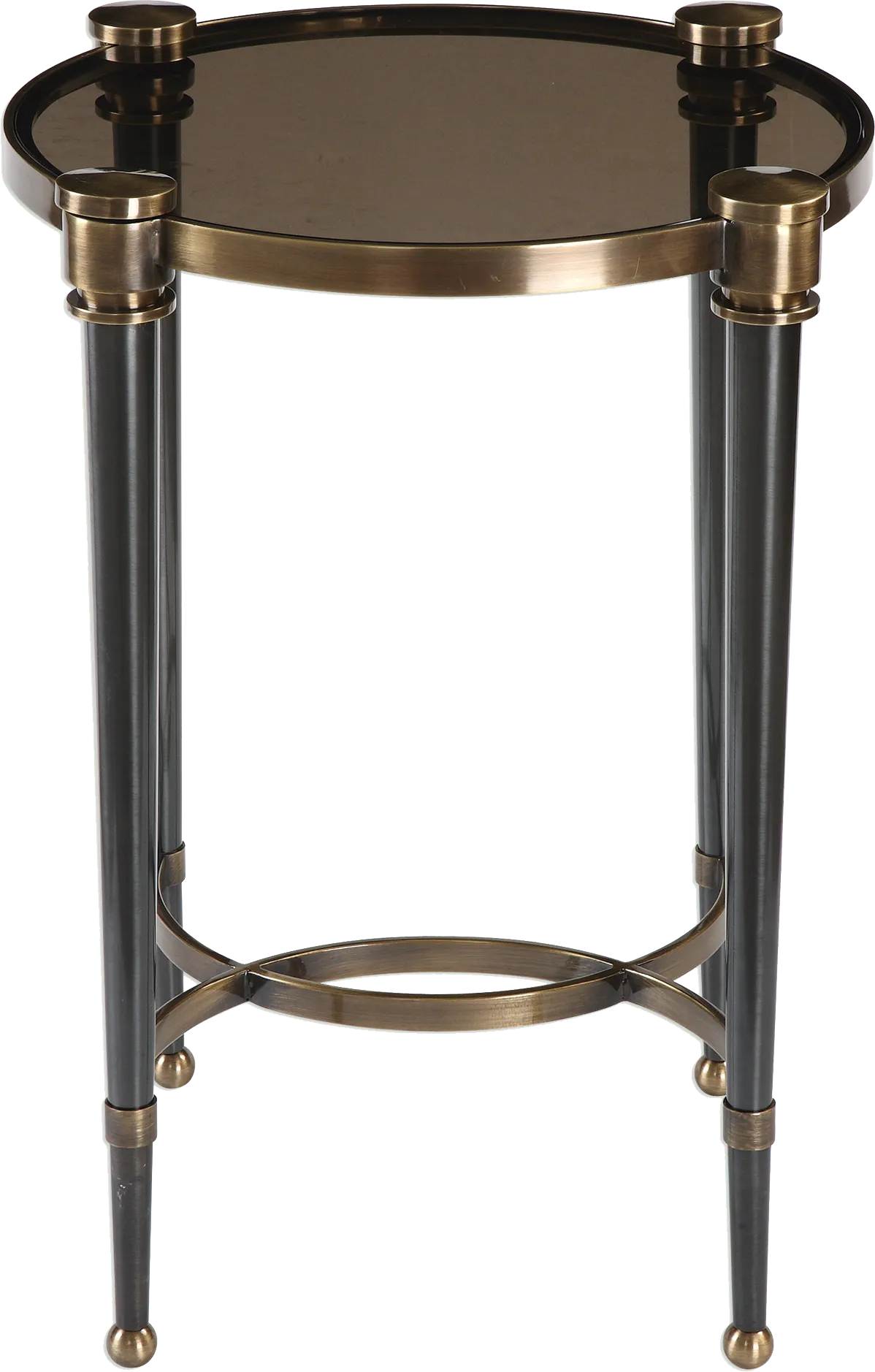 Valdena Brass Accent Table - Image 1