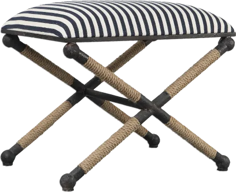 Belsfield Navy Accent Bench