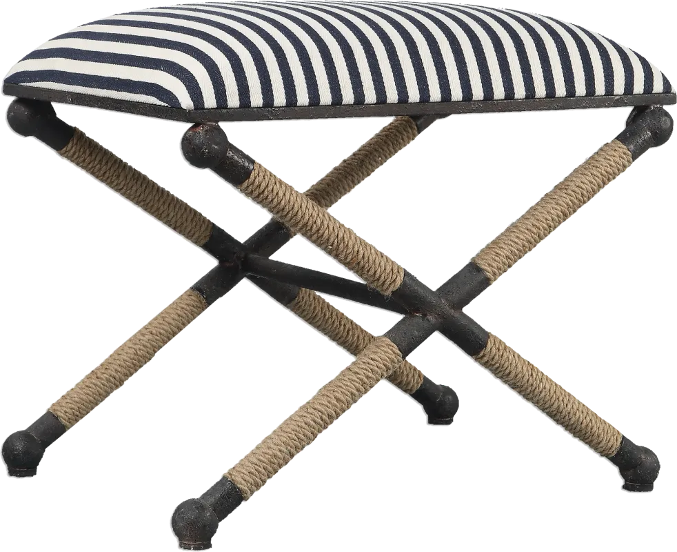 Belsfield Navy Accent Bench