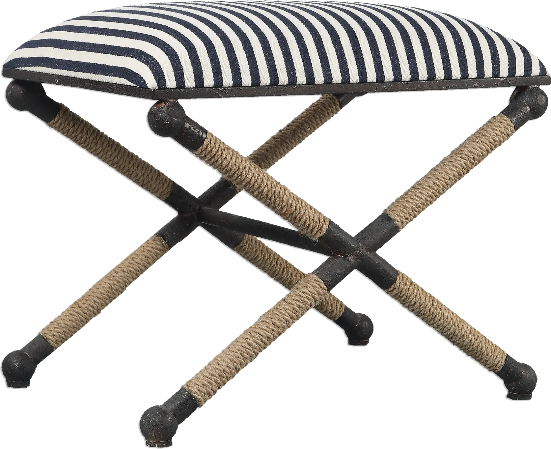 Belsfield Navy Accent Bench - Image 1