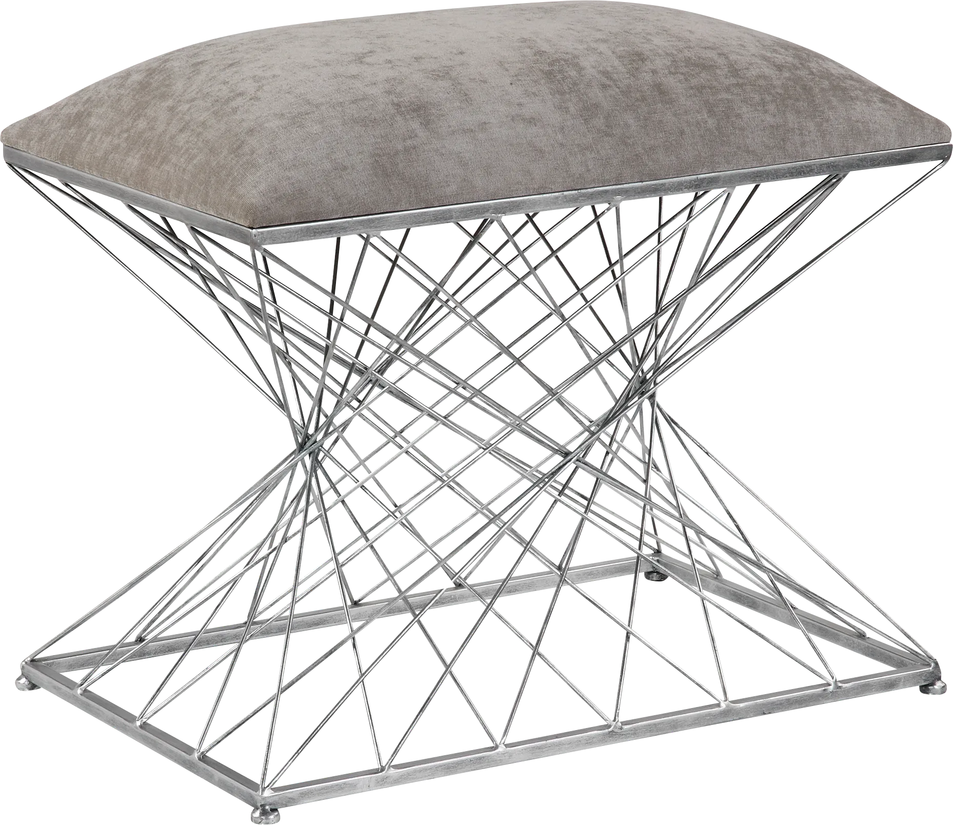 Westmere Gray Accent Bench - Image 1