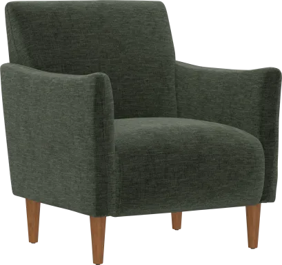 Eletei Green Accent Chair