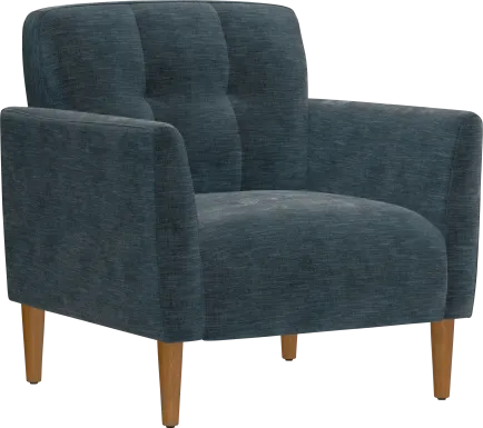 Voana Blue Accent Chair