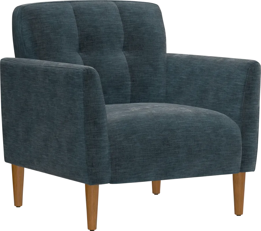 Voana Blue Accent Chair