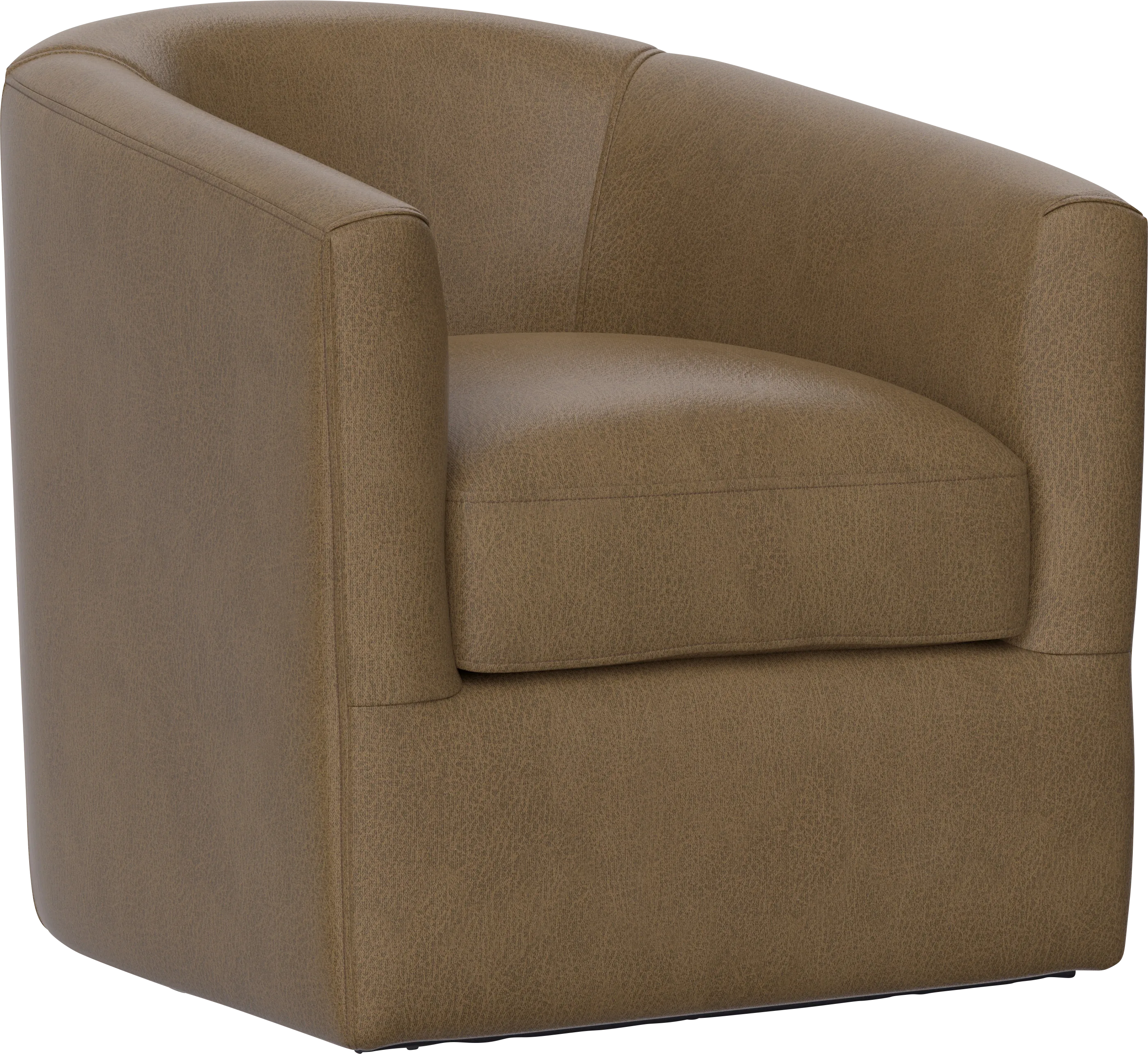 Naoke II Beige Swivel Accent Chair - Thumbnail - Image 1