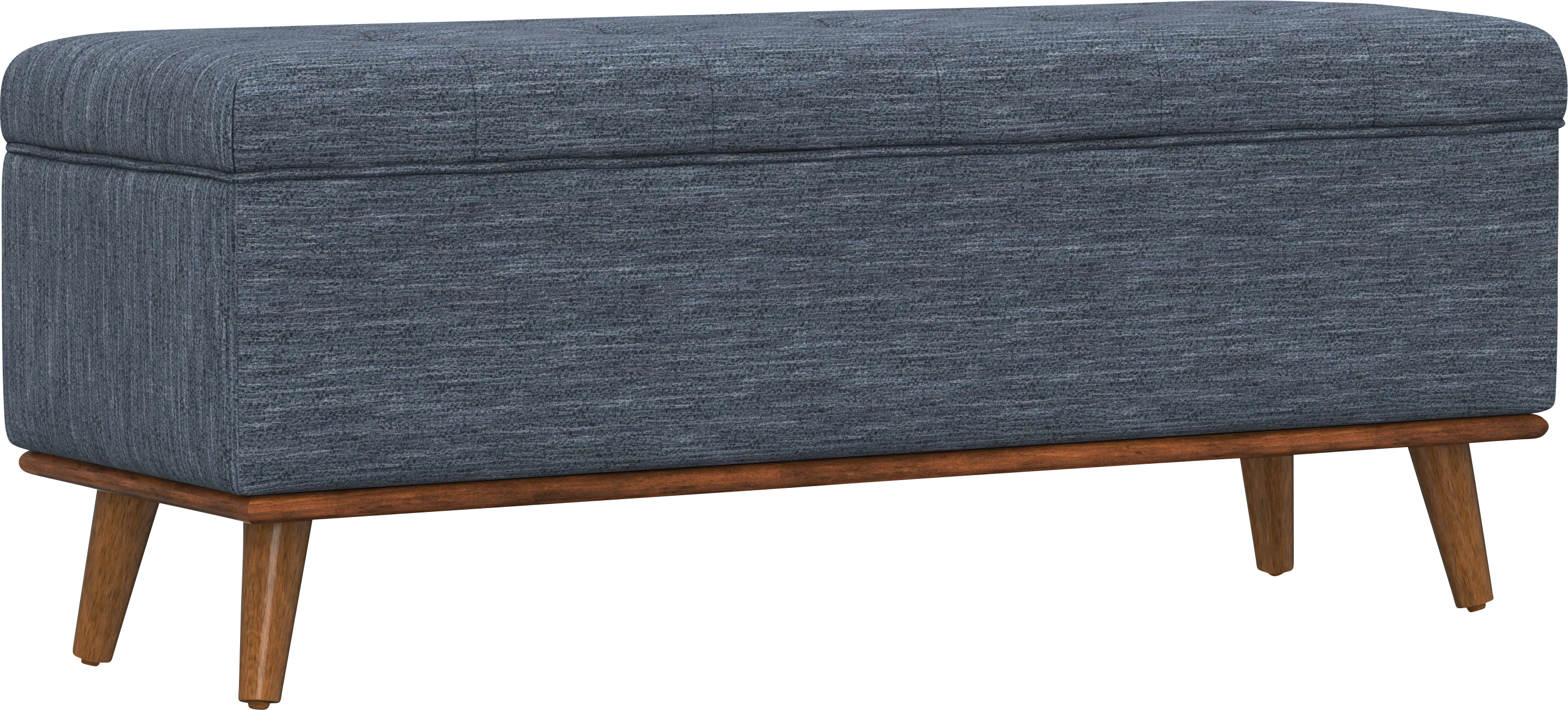 Bemaro Blue Ottoman - Thumbnail - Image 1