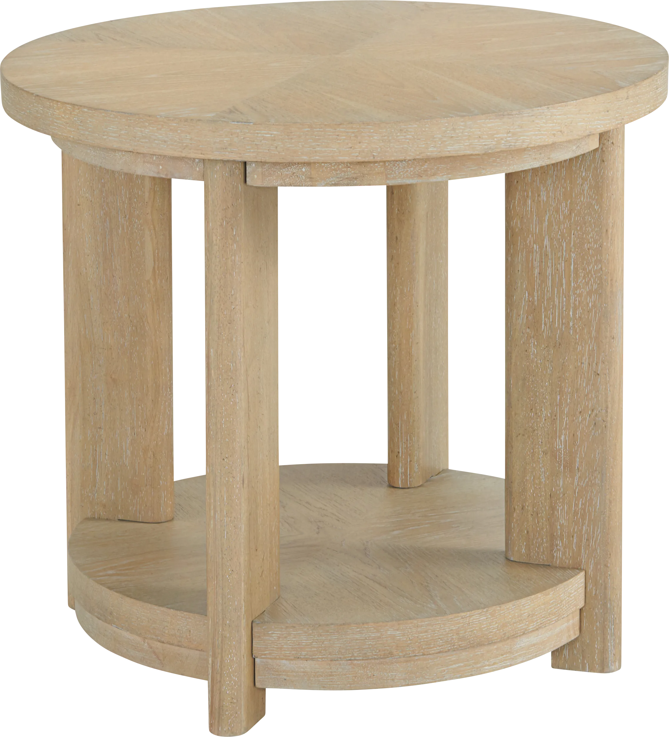 Hasia Beige Accent Table - Thumbnail - Image 1