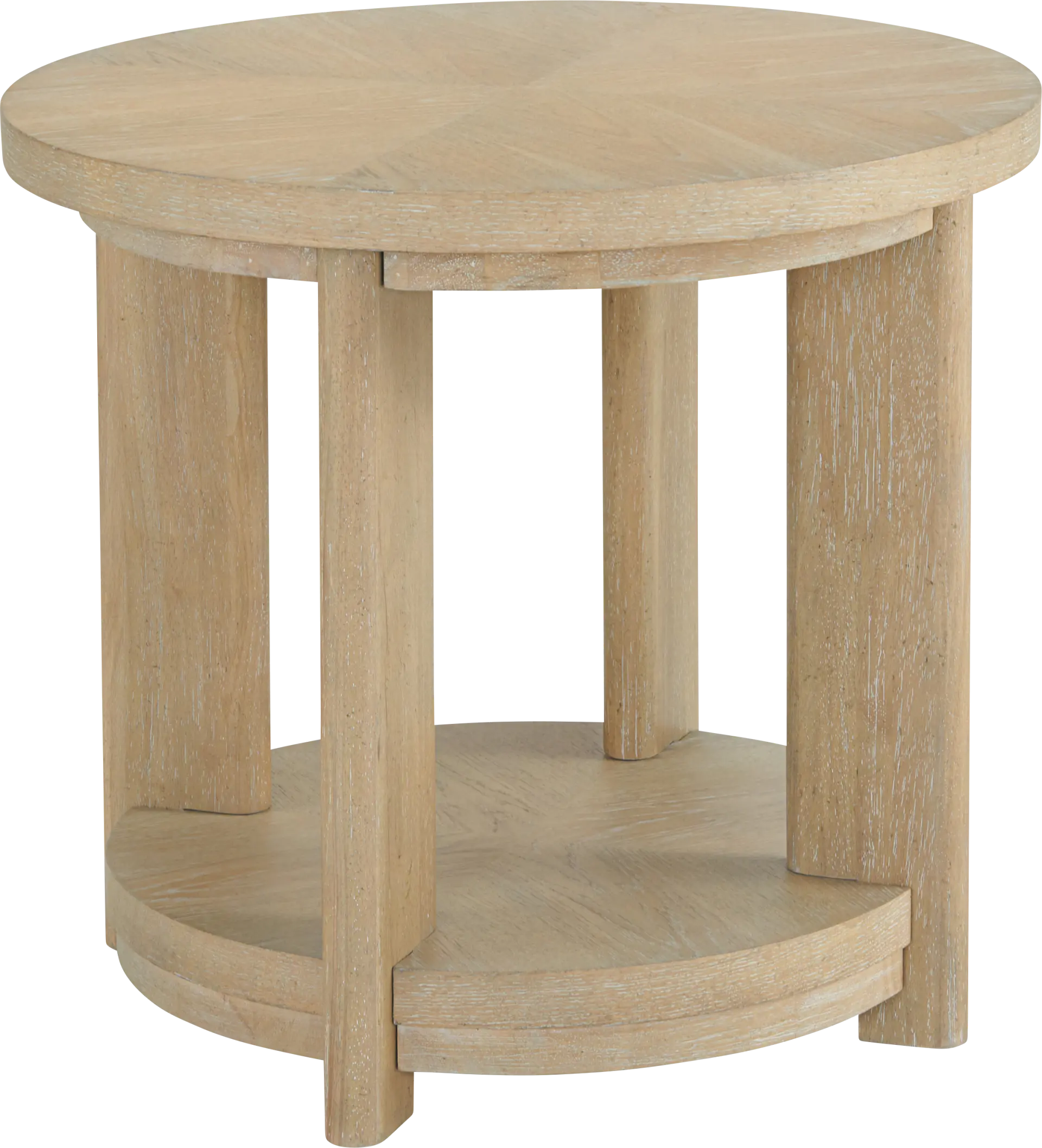 Hasia Beige Accent Table