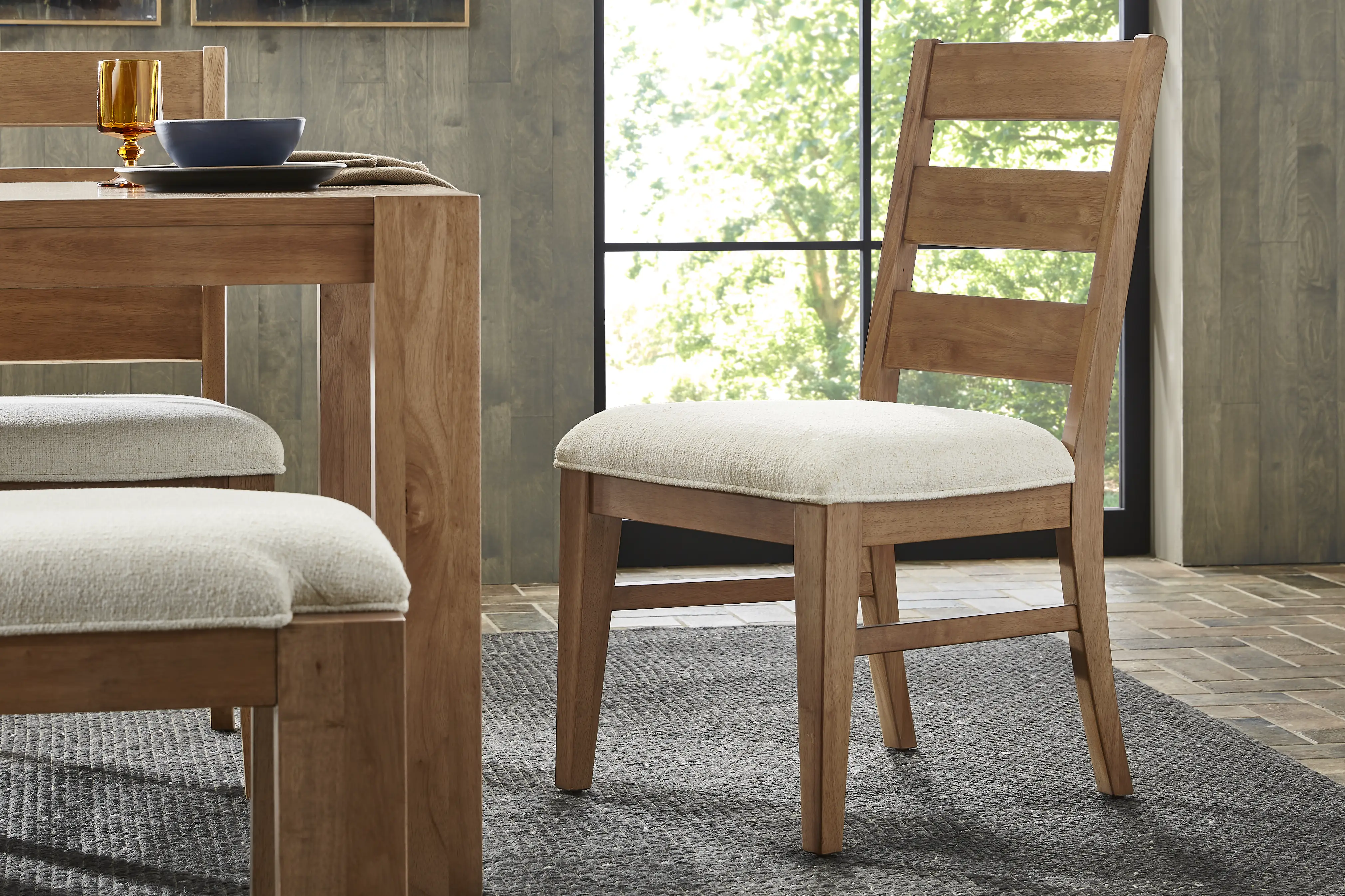 Ithaca Natural Side Chair - Image 5