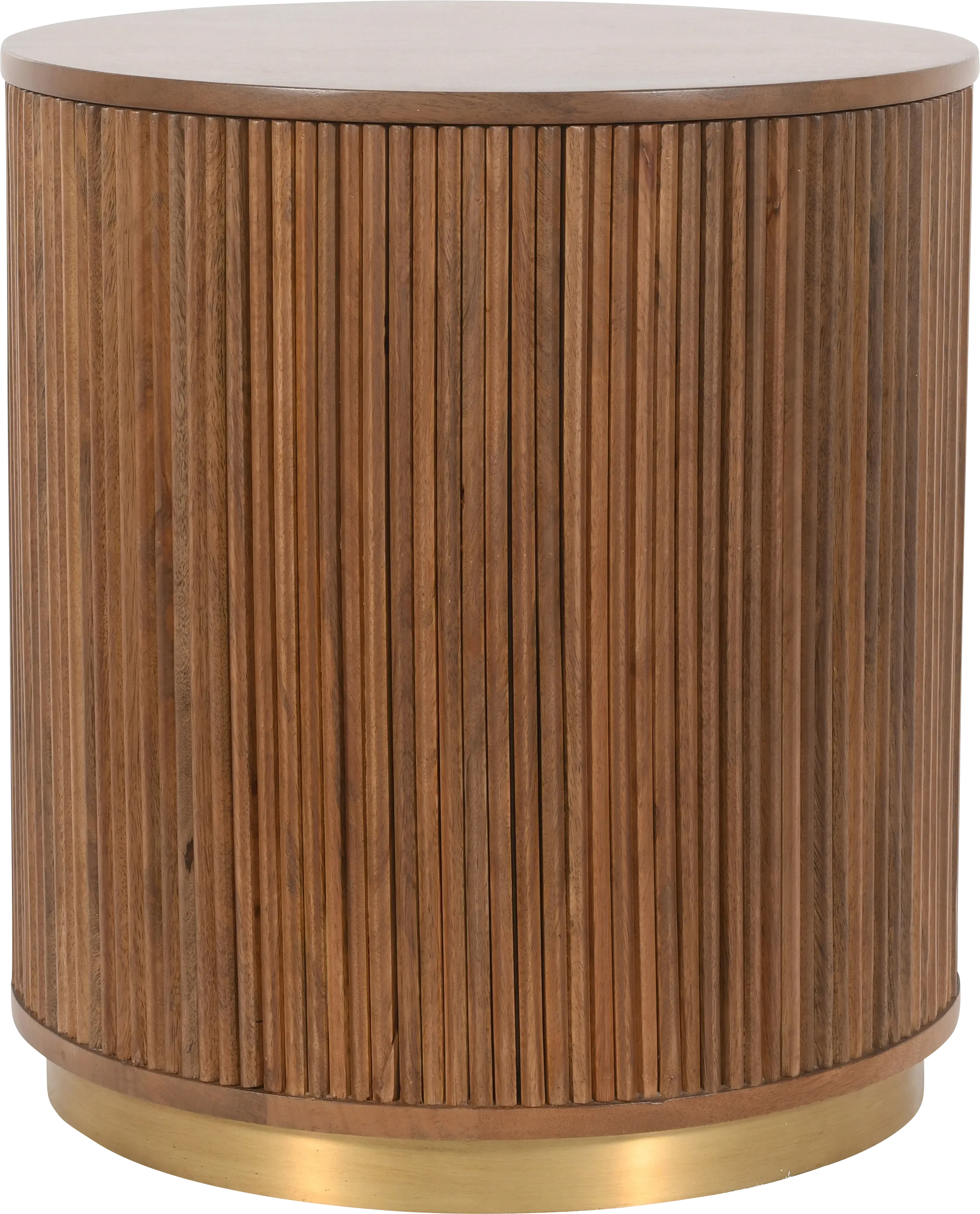 Gabre I Brown Accent Table - Thumbnail - Image 1