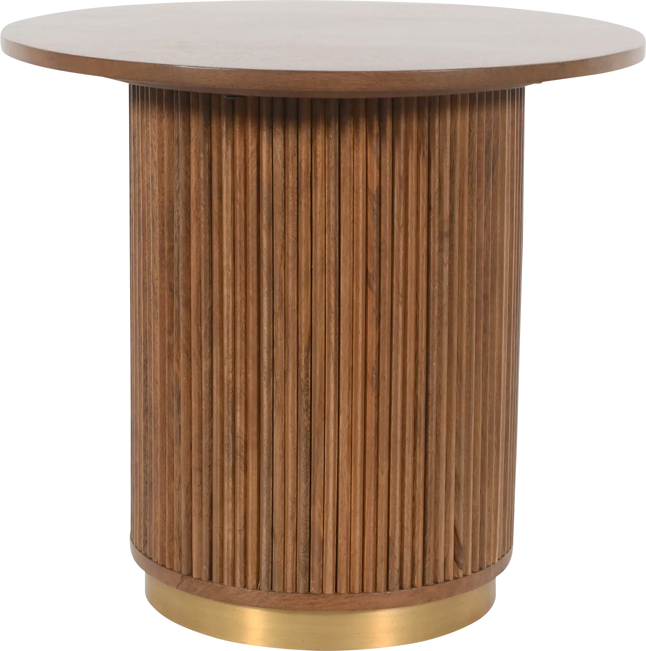 Gabre II Brown Accent Table - Thumbnail - Image 1