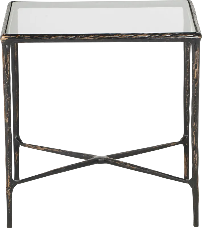 Abeia I Black Accent Table