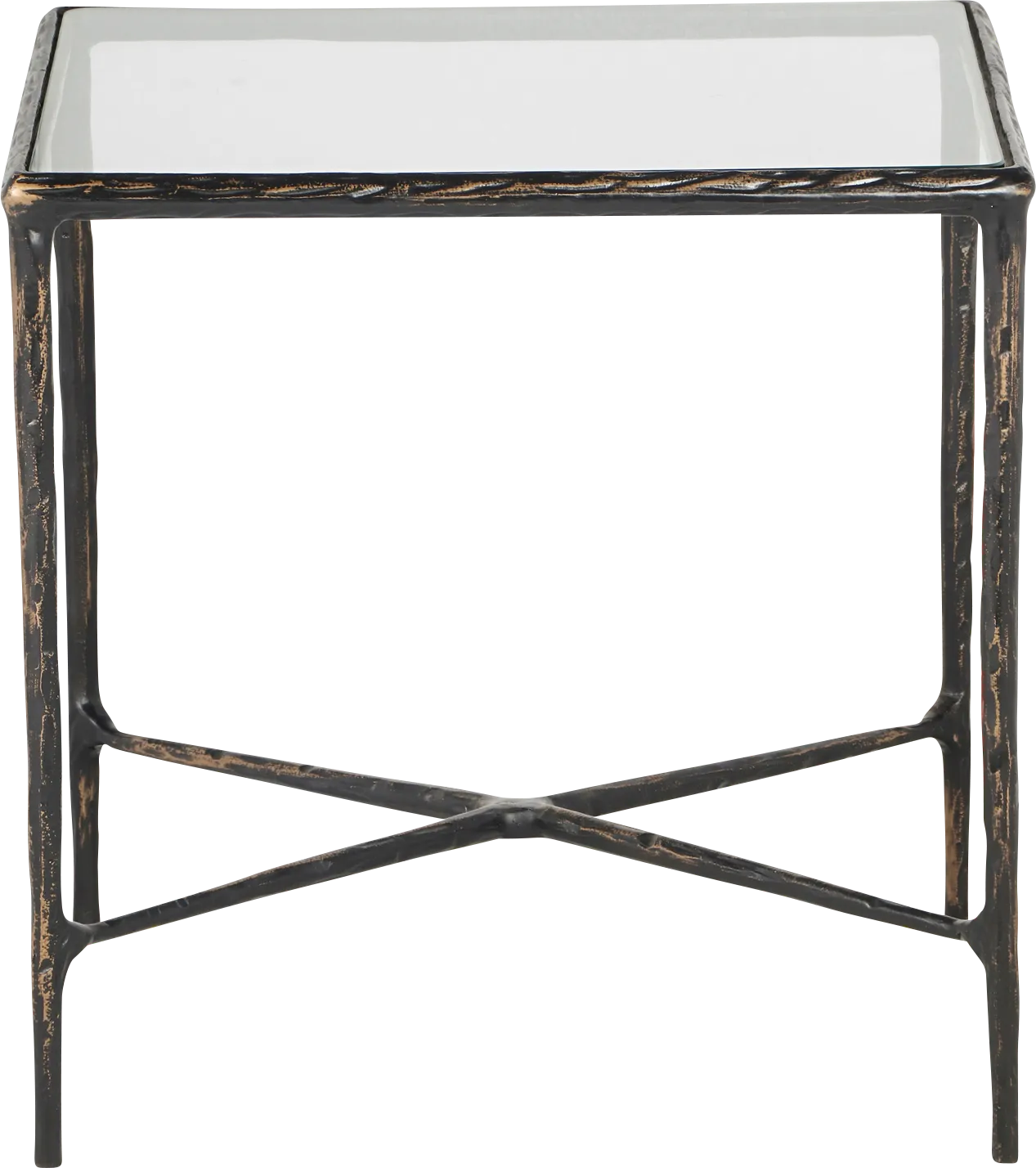 Abeia I Black Accent Table - Image 1