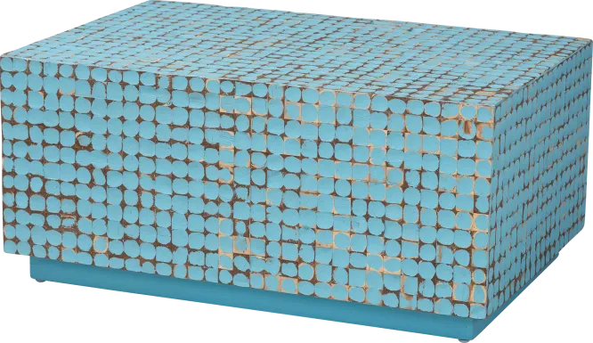 Grannery Blue Cocktail Table
