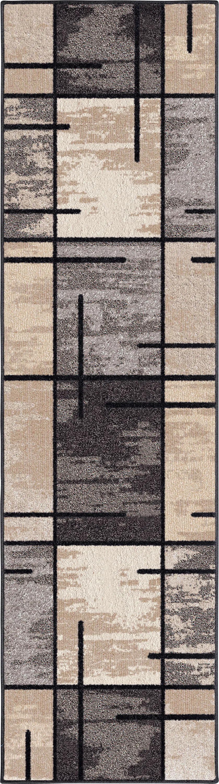 Heida Gray 1'11 x 7'6 Runner Rug - Image 1