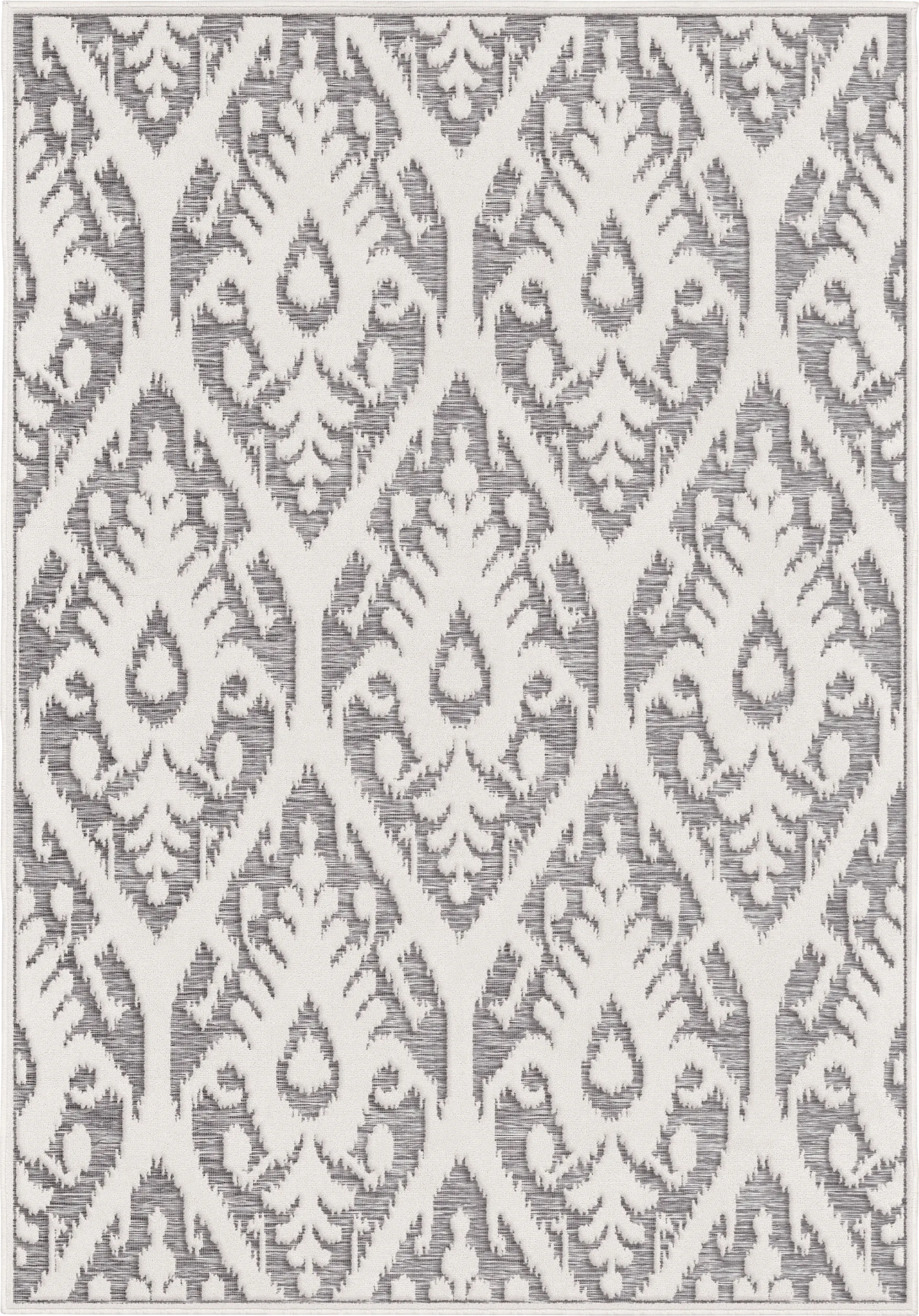 Andena Gray 5'2 x 7'6 Indoor/Outdoor Rug - Image 1