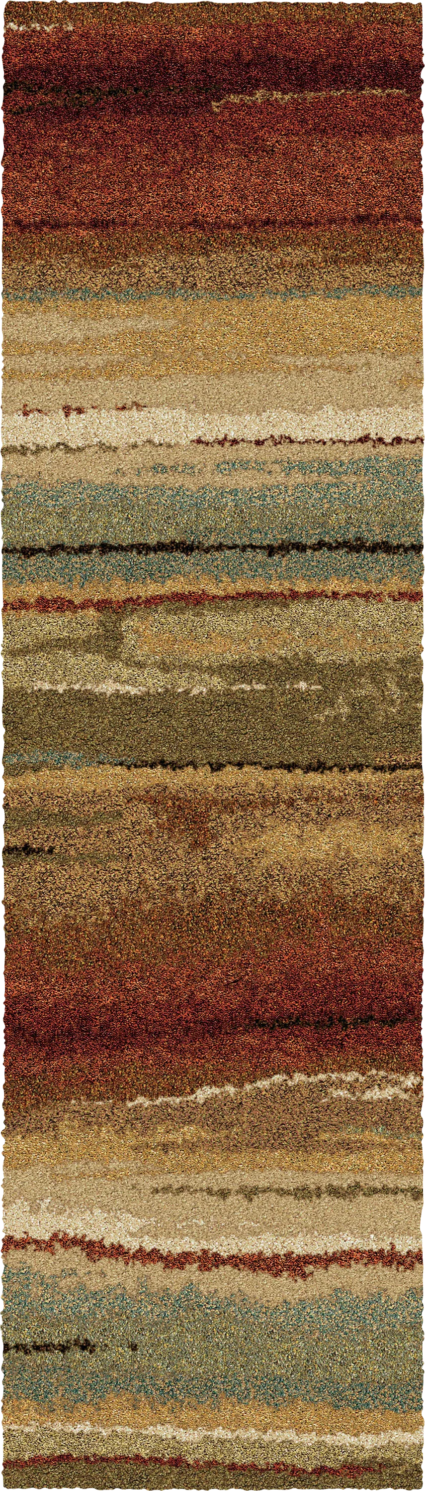 Andries Multi 2'3 x 8' Runner Rug - Image 1