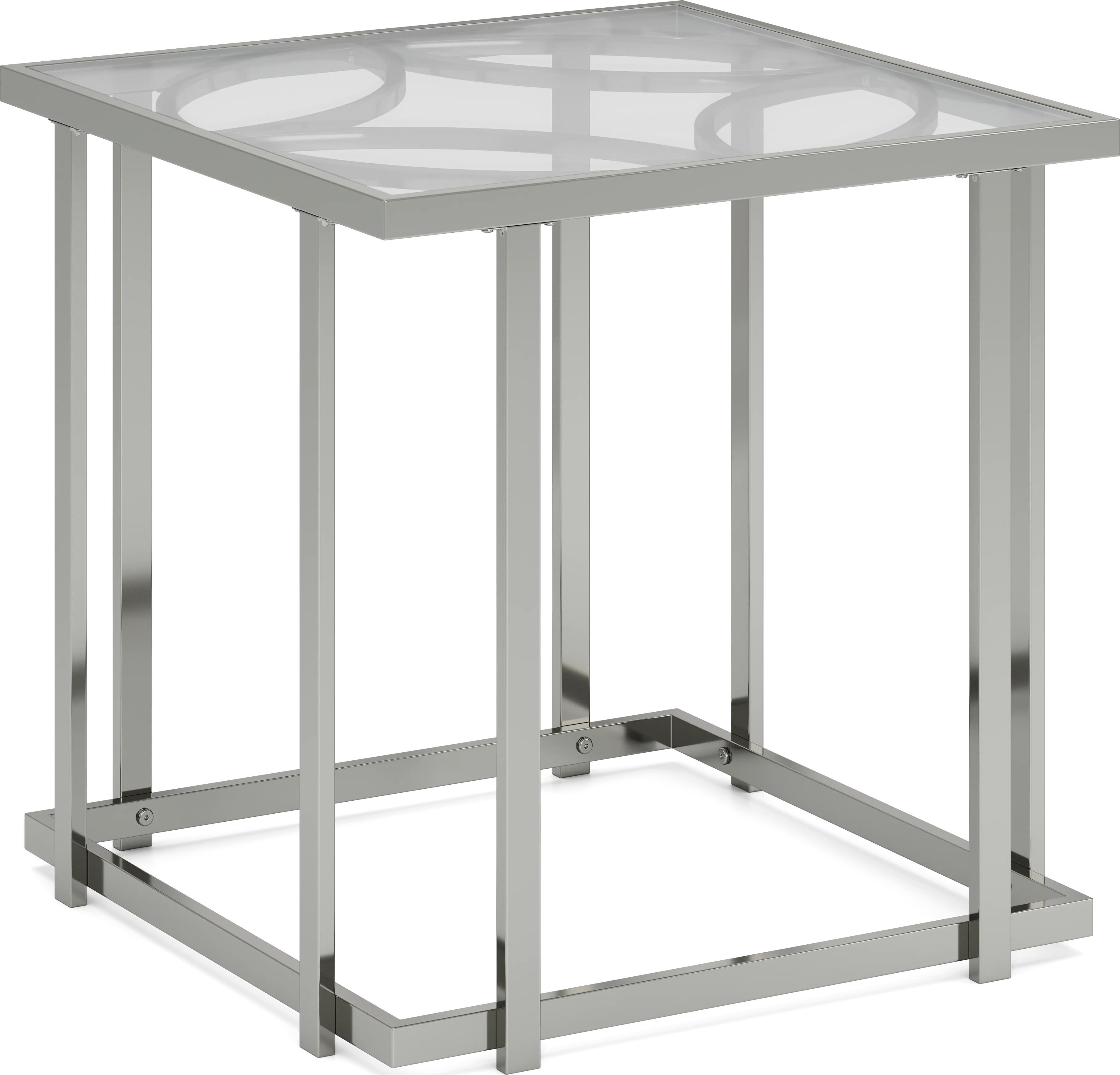 Nadine Silver End Table - Thumbnail - Image 1