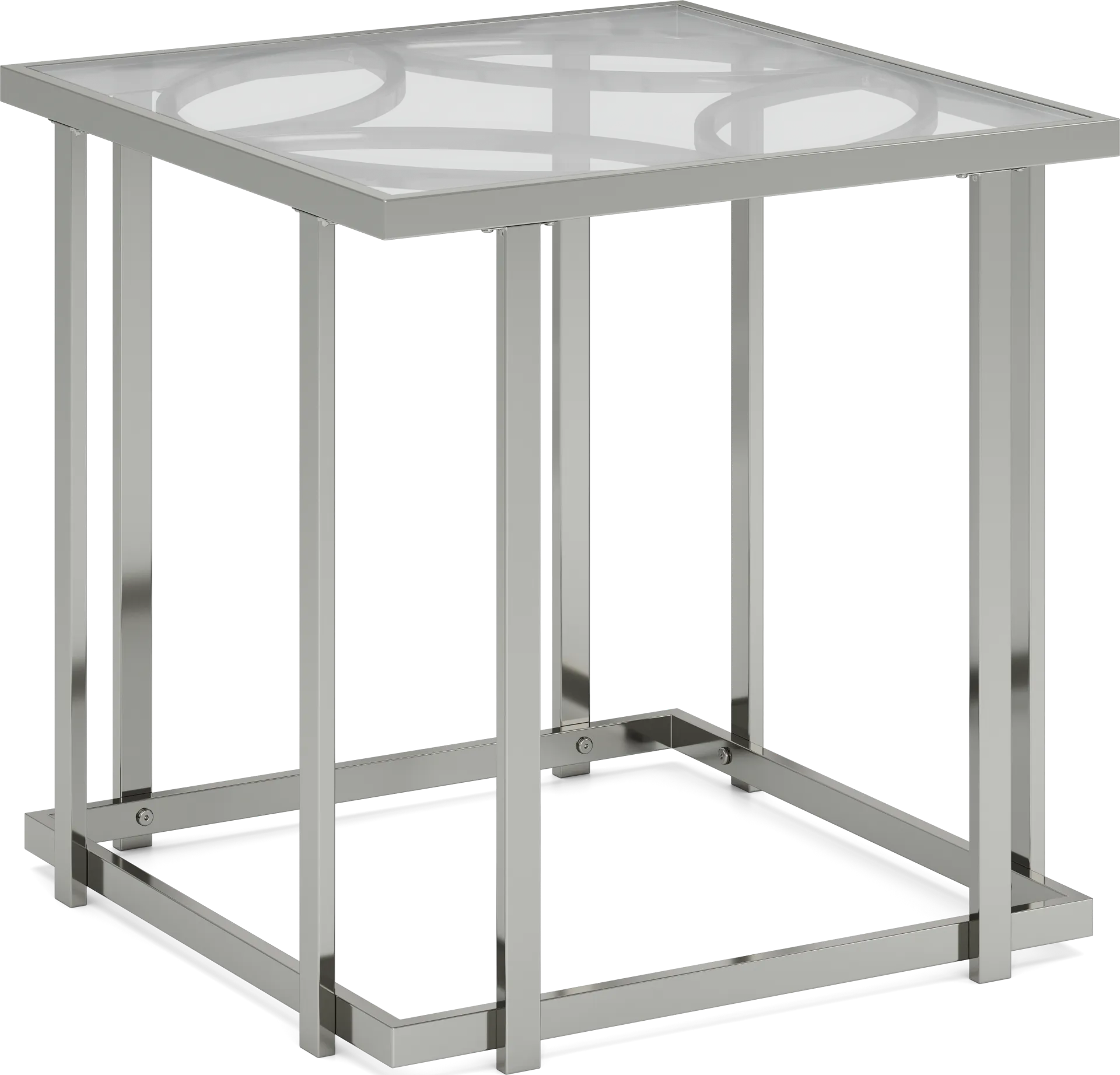 Nadine Silver End Table - Image 1