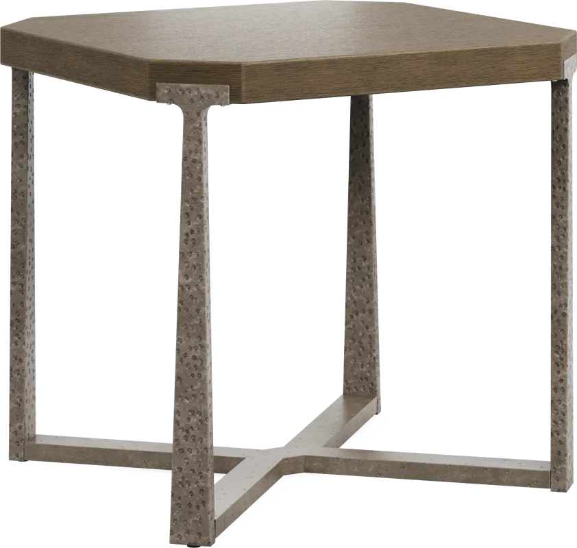 Zandra Gray End Table