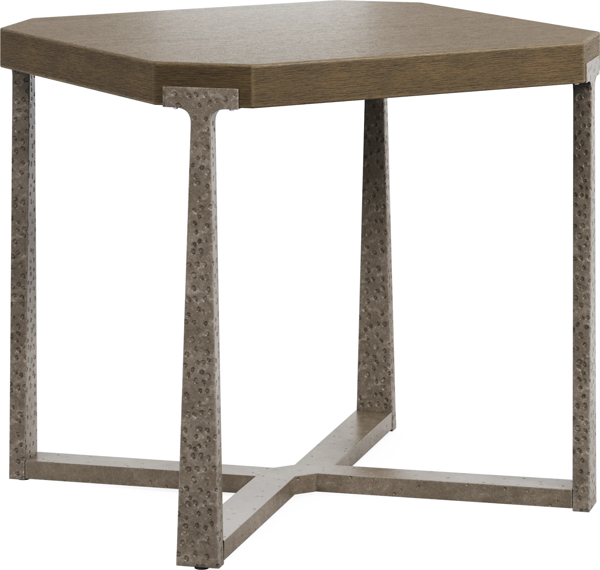 Zandra Gray End Table - Image 1