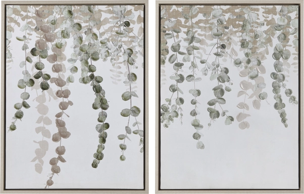 Kabedi Green Wall Decor, Set of 2