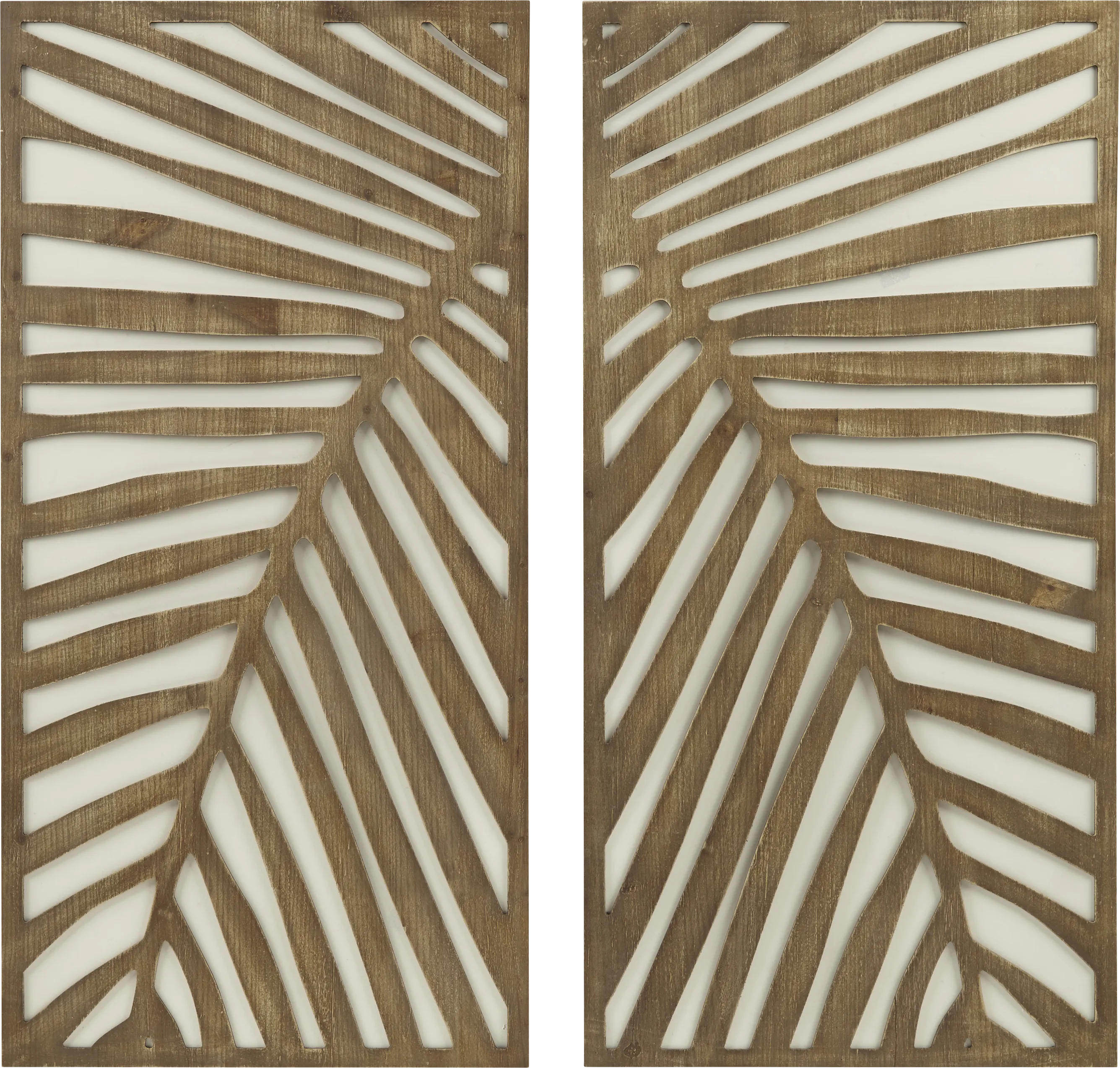 Bloomfields Brown Wall Decor, Set of 2