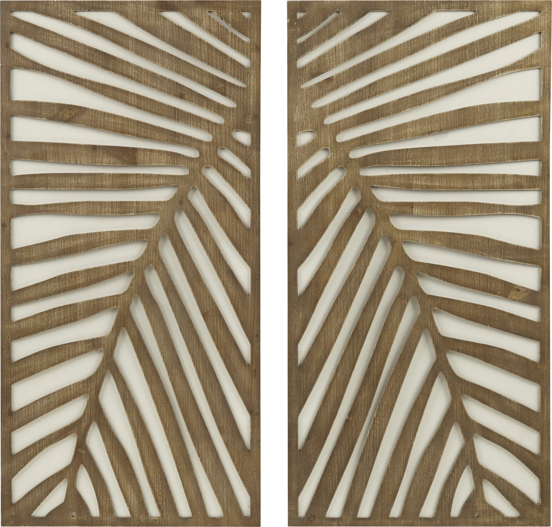 Bloomfields Brown Wall Decor, Set of 2