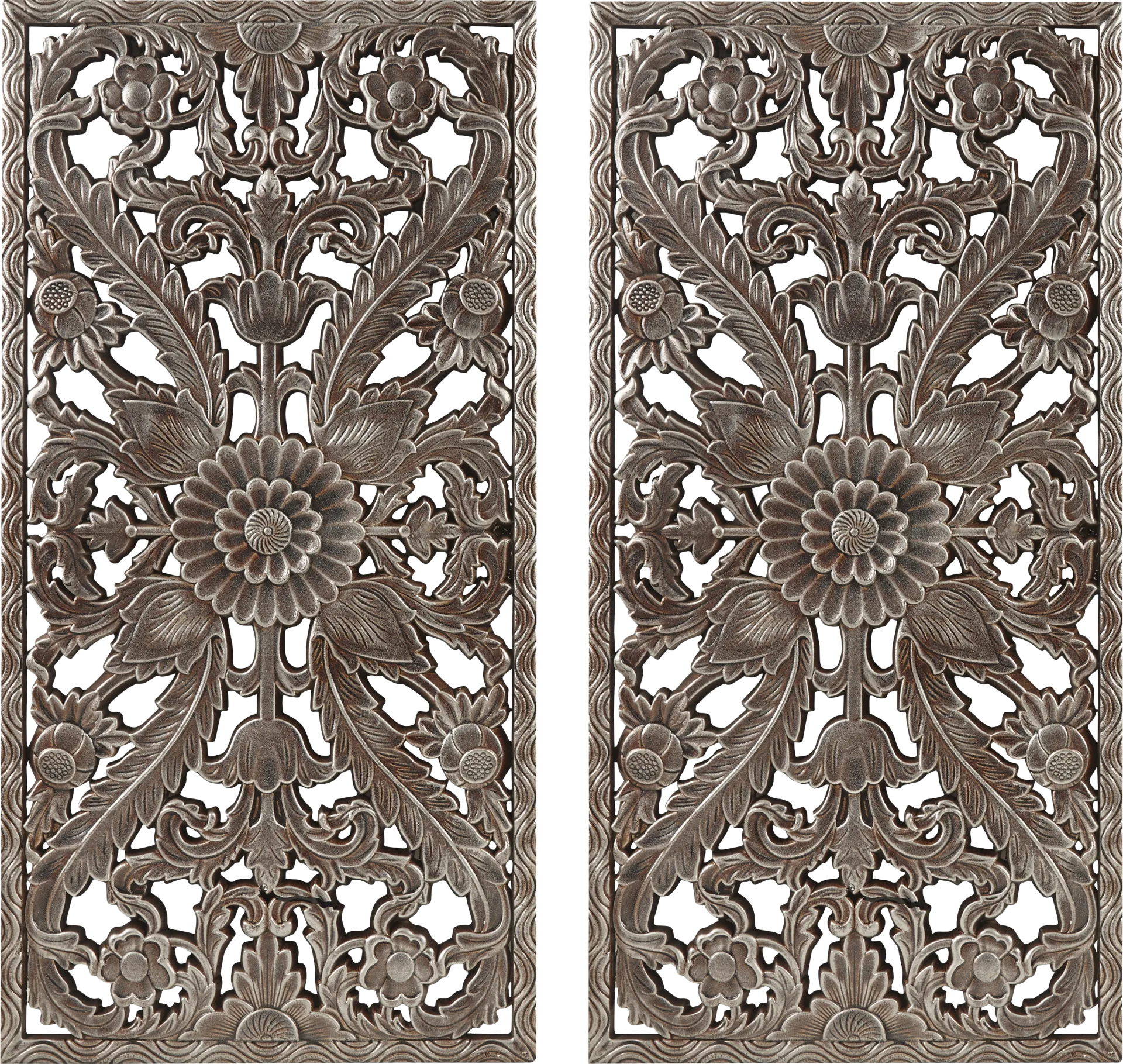 Brightway Bronze Wall Decor, Set of 2 - Image 1