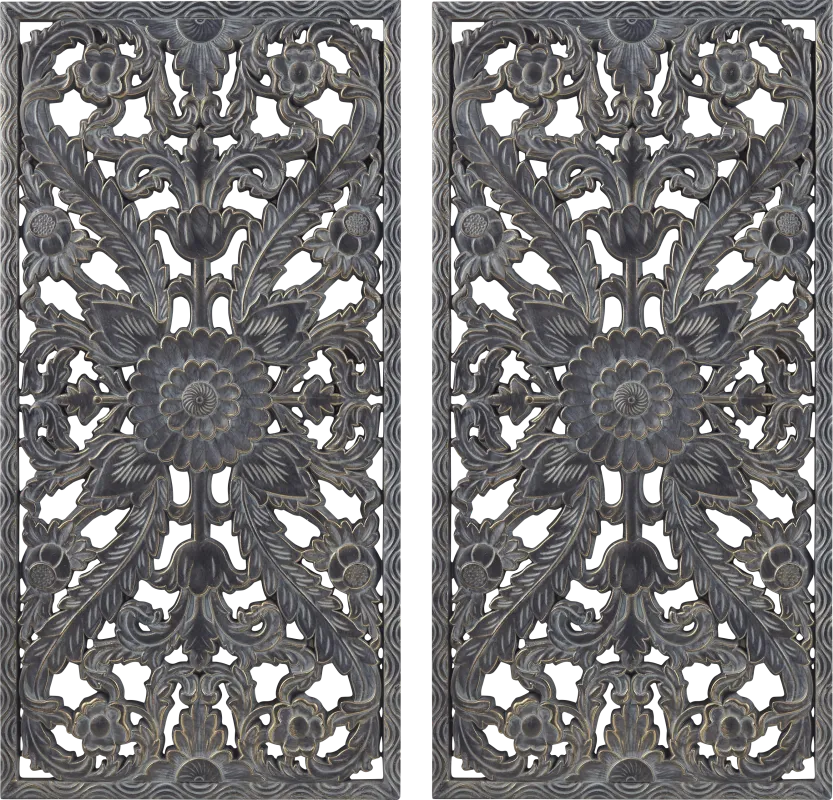 Brightway Blue Wall Decor, Set of 2