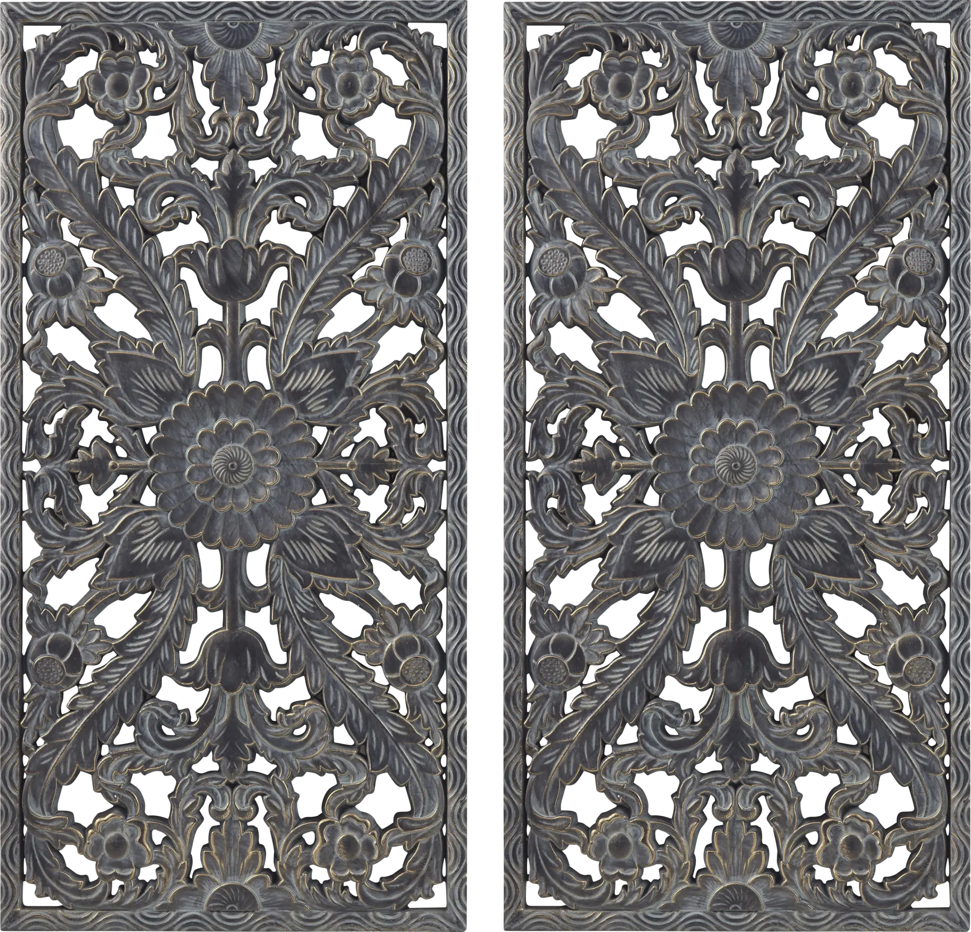 Brightway Blue Wall Decor, Set of 2