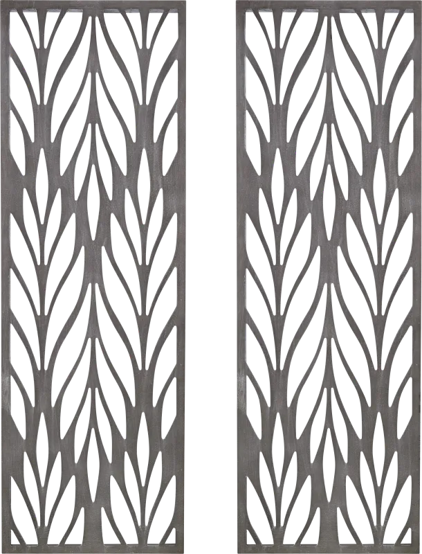 Lunaave Gray Wall Decor, Set of 2