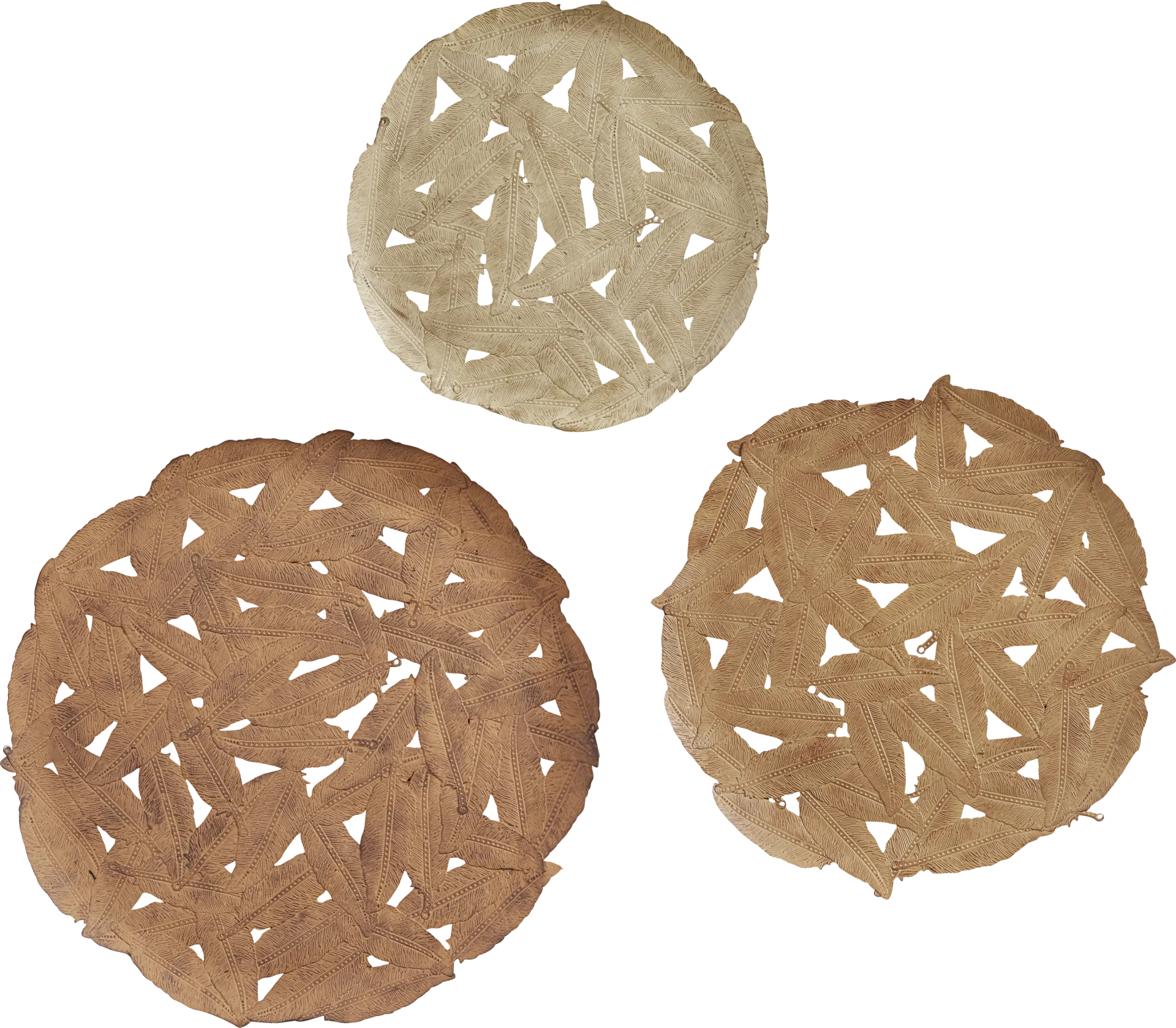 Sunnyroute Red Wall Decor, Set of 3 - Image 1