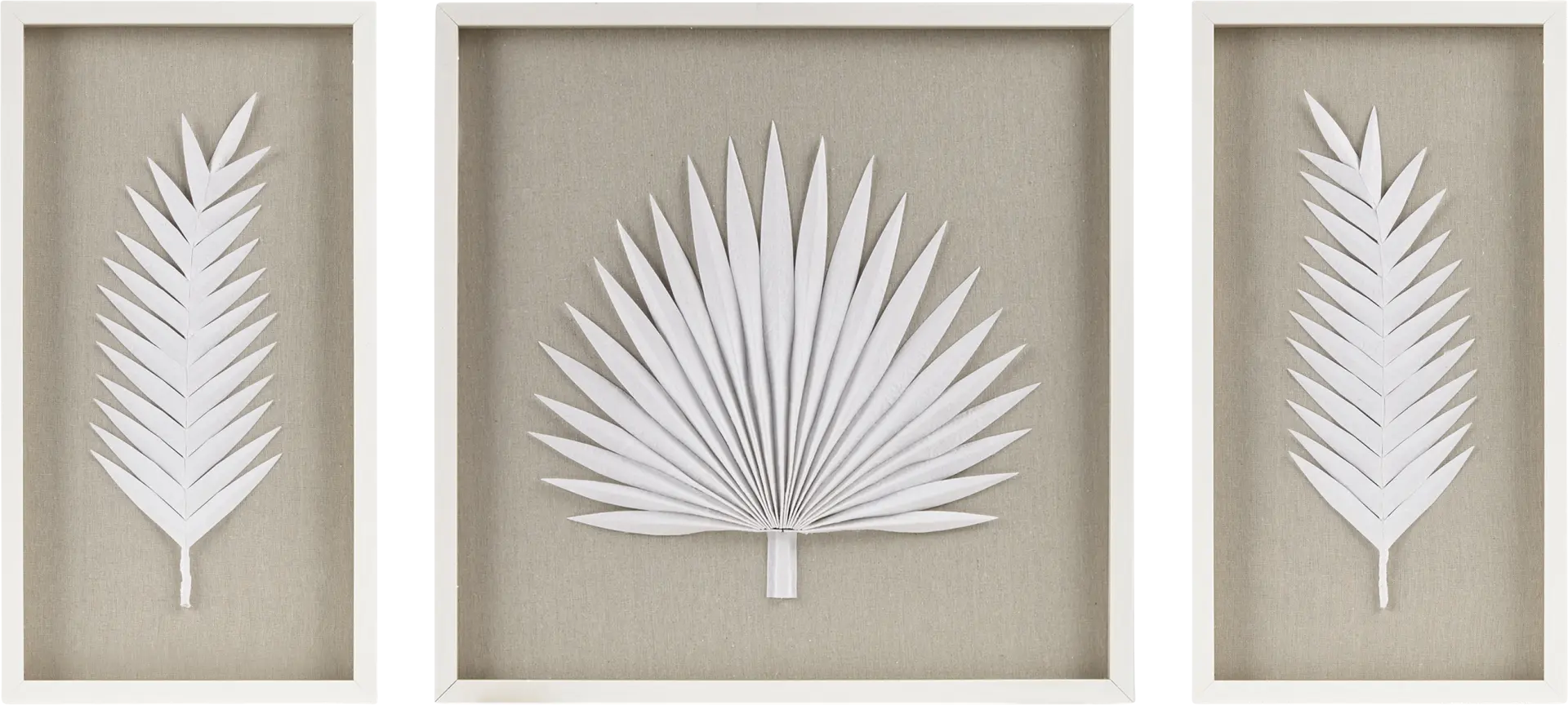 Mapleman Off White Wall Decor, Set of 3