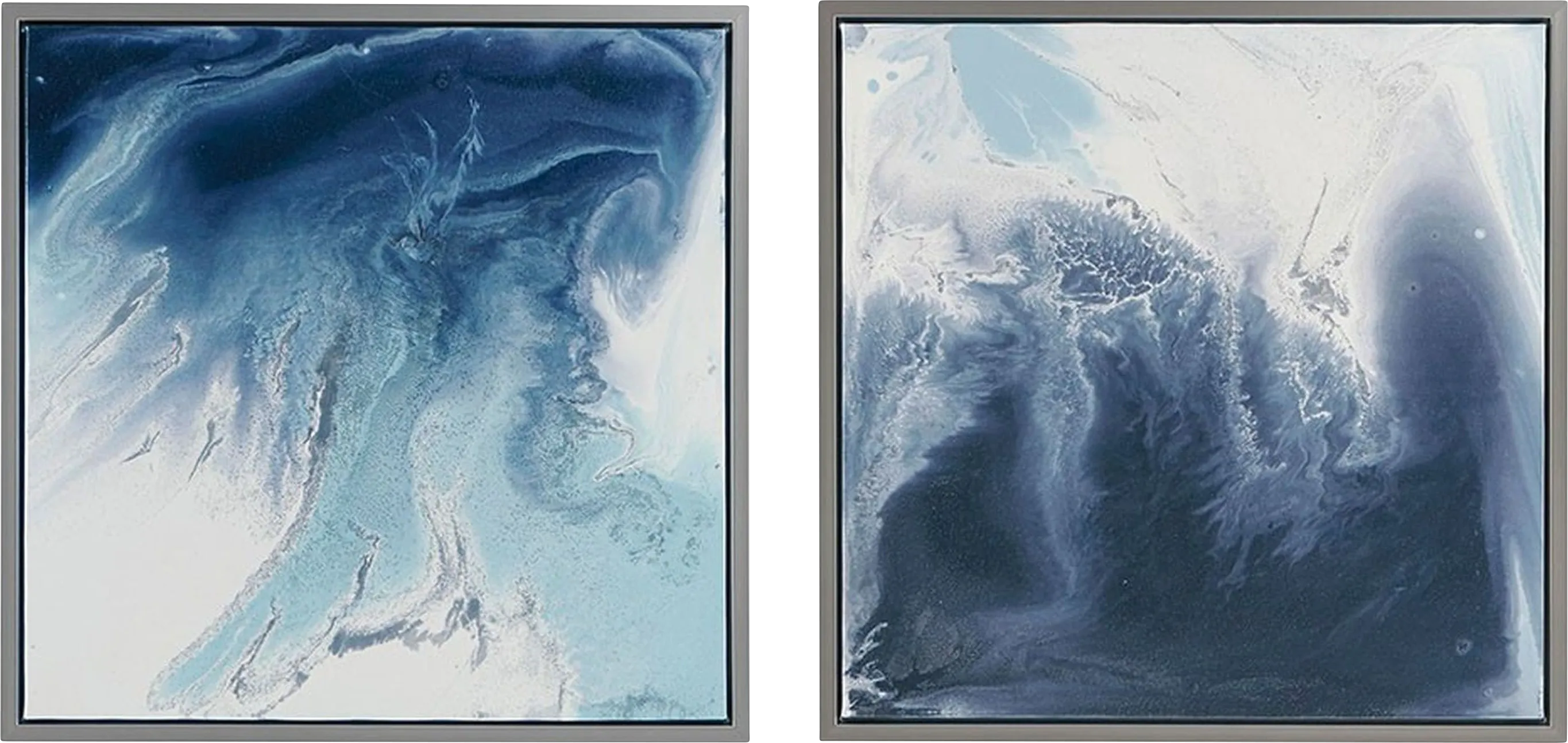 Pixydreams Blue Wall Decor, Set of 2 - Thumbnail - Image 1