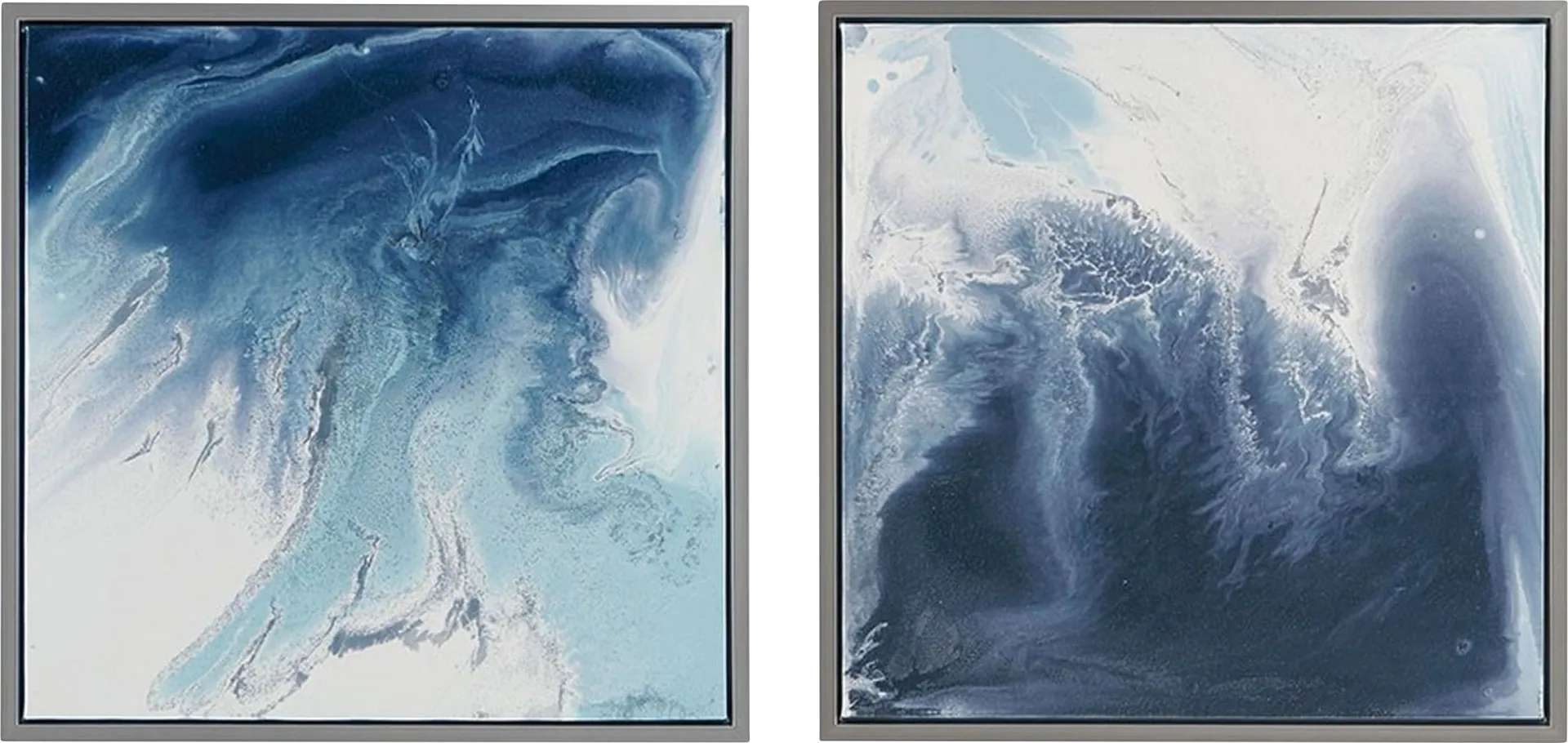 Pixydreams Blue Wall Decor, Set of 2 - Image 1