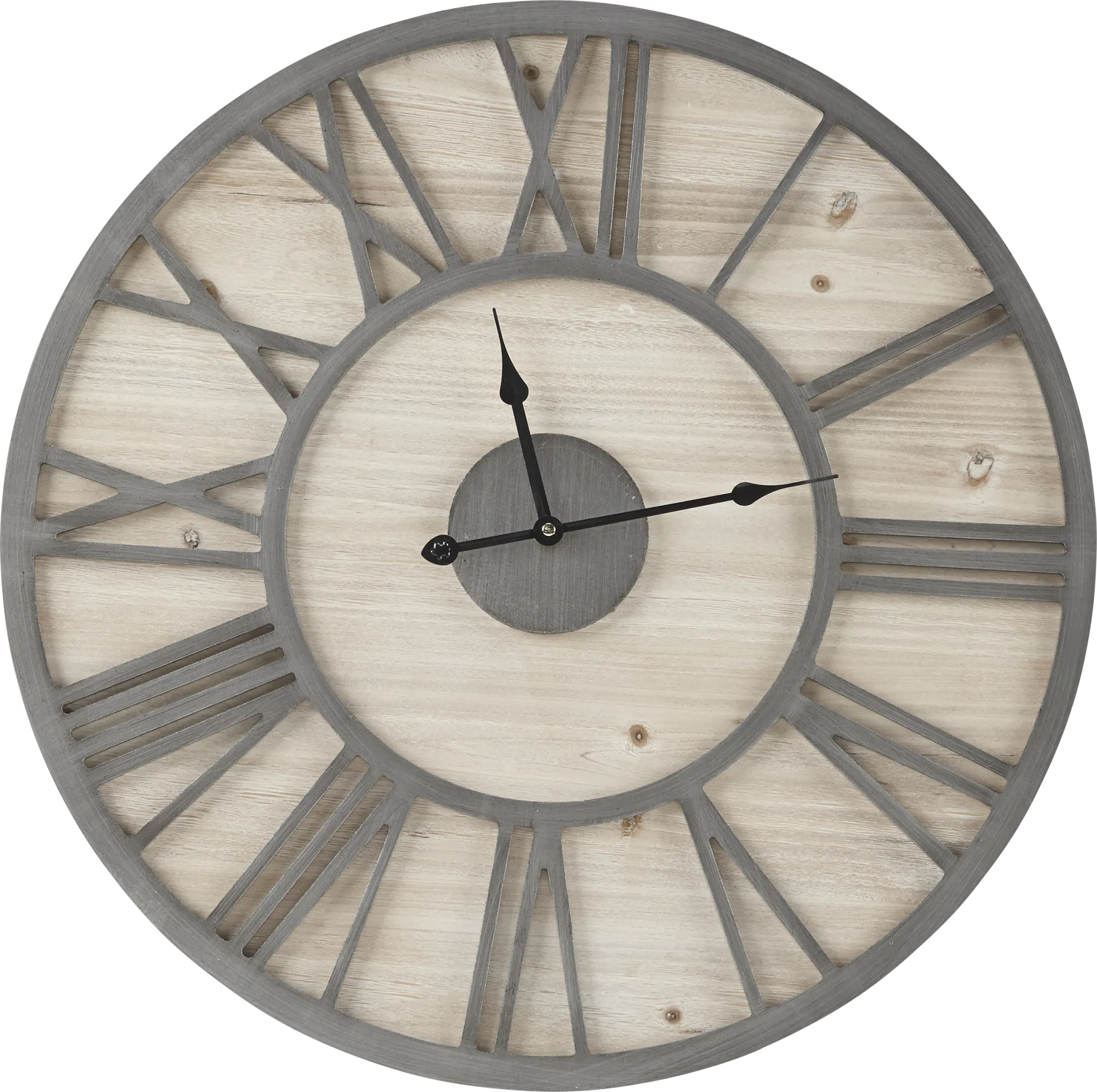 Hogurity Natural Wall Clock - Image 1