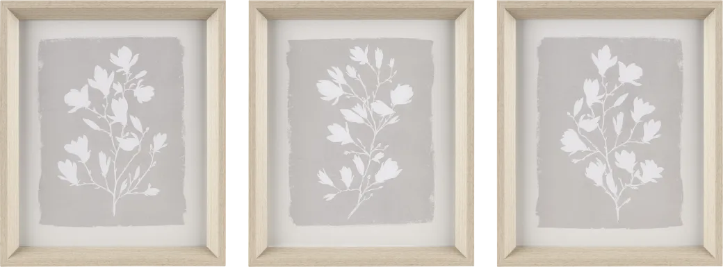 Woodhut Beige Wall Decor, Set of 3