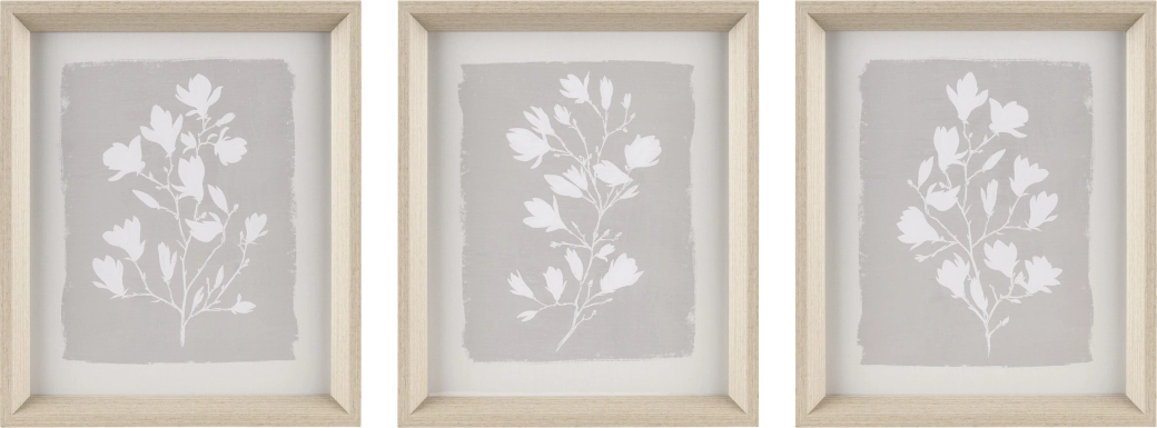 Woodhut Beige Wall Decor, Set of 3