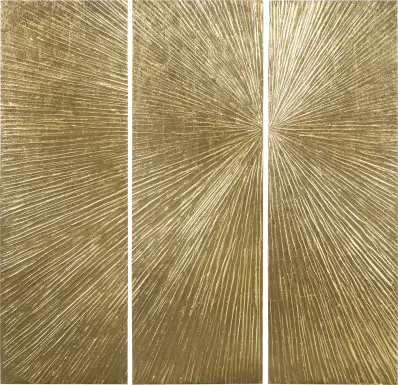 Driftair Gold Wall Decor, Set of 3