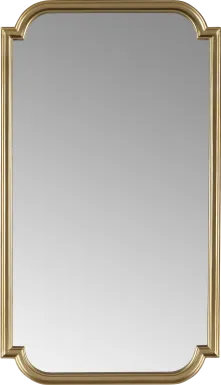 Cavebit Gold Wall Mirror