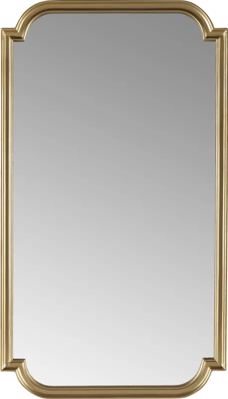 Cavebit Gold Wall Mirror