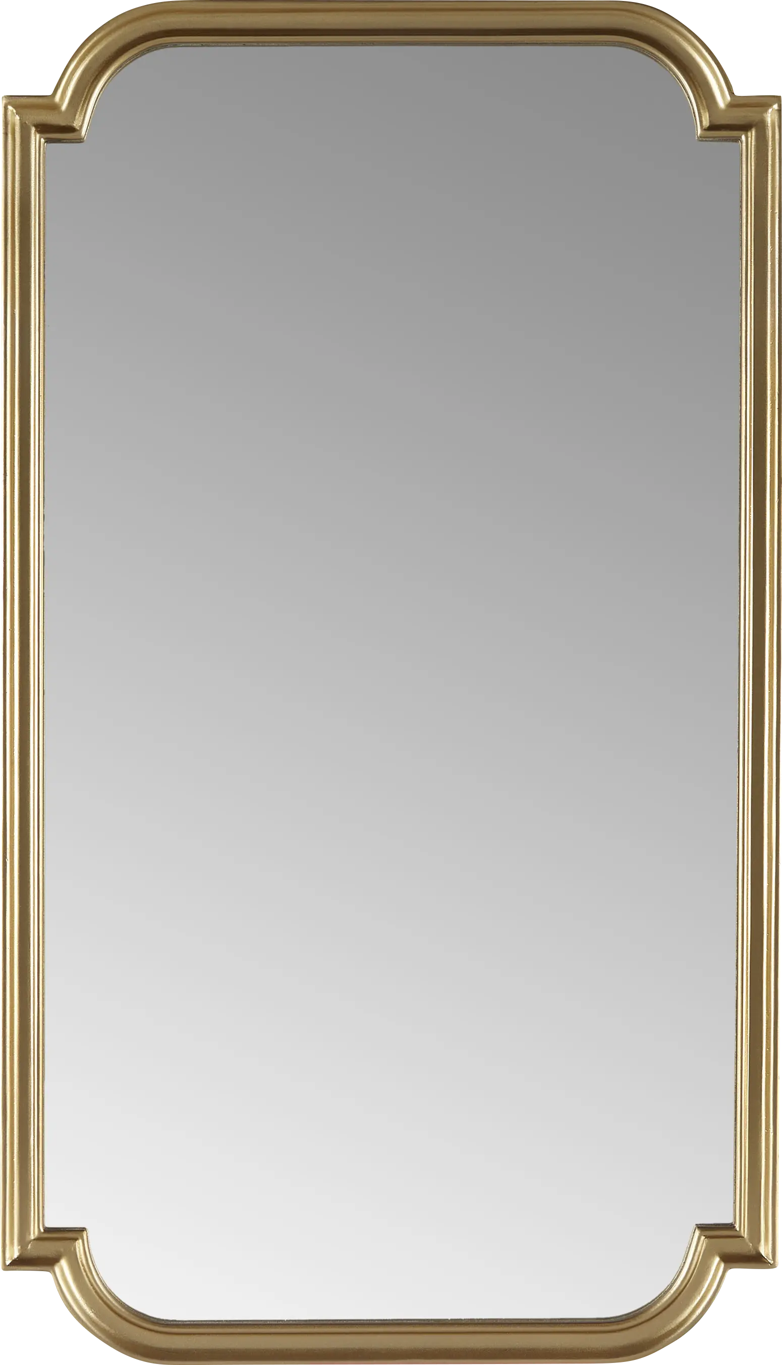 Cavebit Gold Wall Mirror