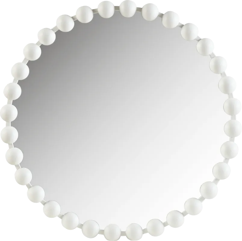 Elecoms White Small Mirror