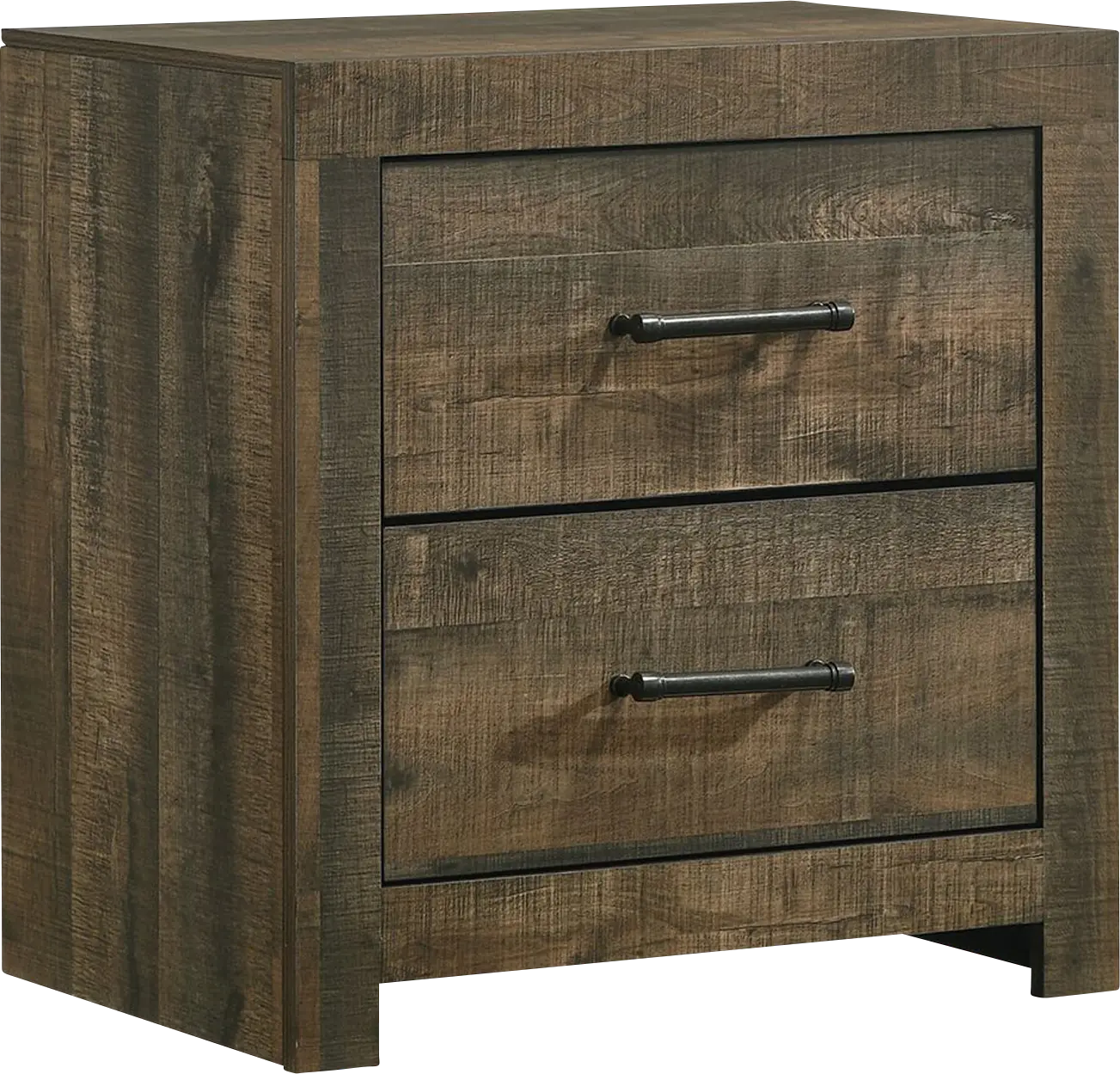 Peachyco Walnut Nightstand