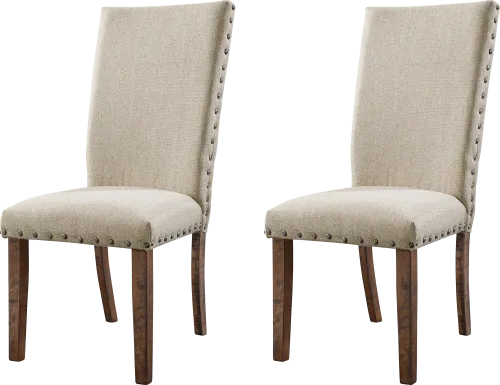 Dalelagoon Cream Side Chair, Set of 2