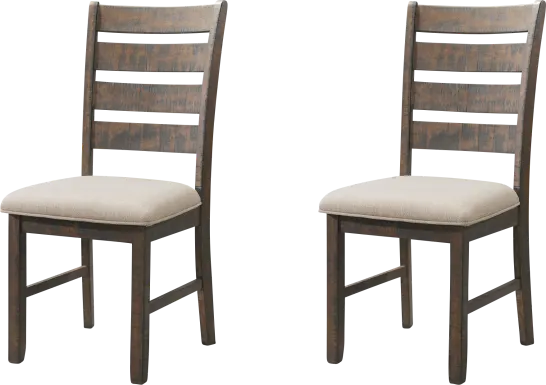 Showcavern Cream Side Chair, Set of 2