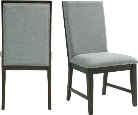 Hammerworth Gray Side Chair, Set of 2